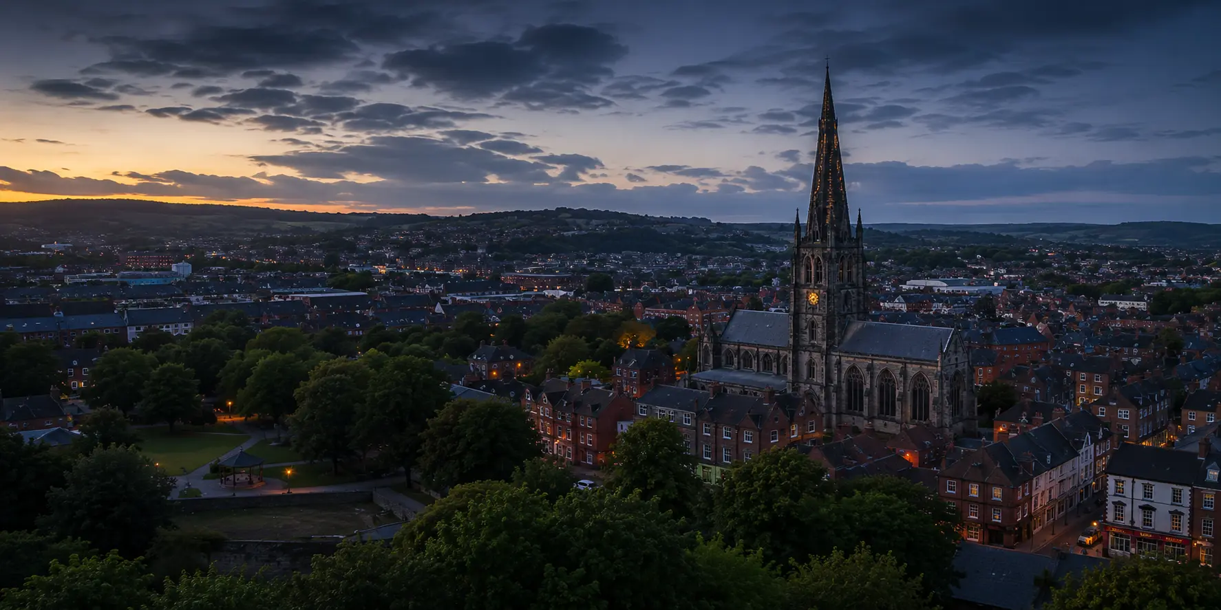 Chesterfield skyline